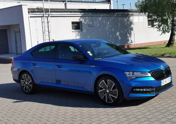 Skoda Superb cena 119310 przebieg: 144000, rok produkcji 2021 z Poznań małe 781